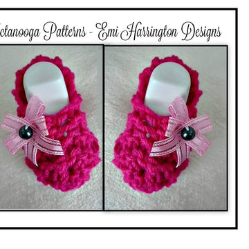 970-Beginner knit booties