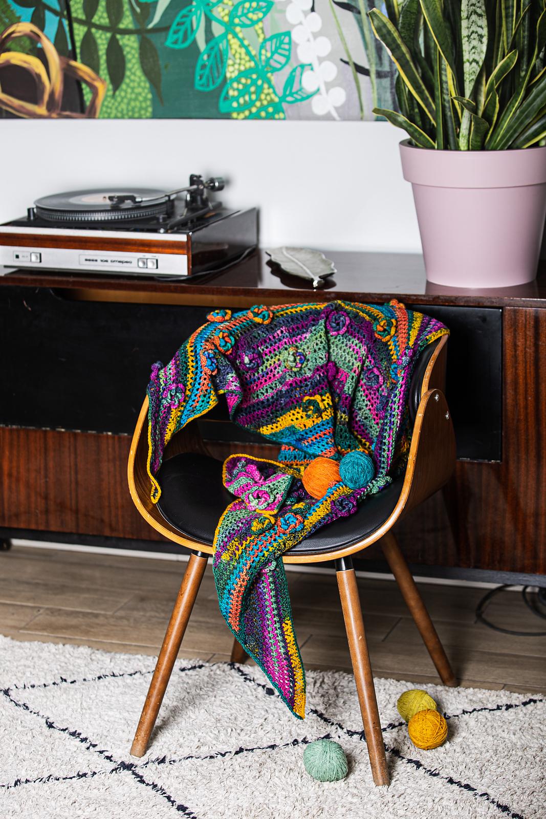 Yarn Garden shawl