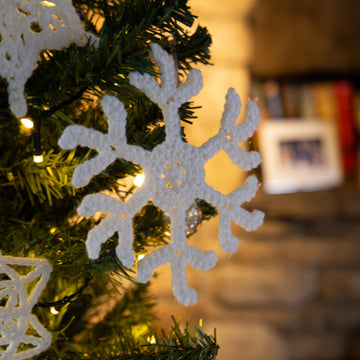 Snowflake decorations