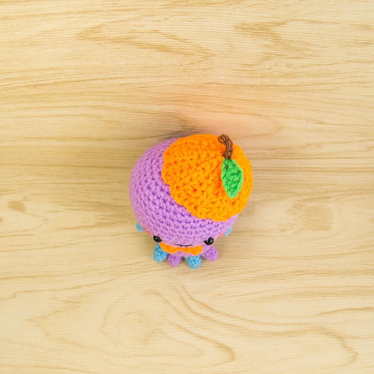 Monster Wearing Orange Hat