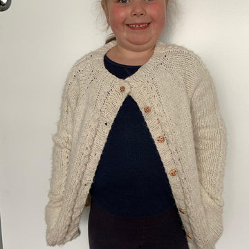 Child's Aran/Bulky Jacket with options 2T - 12y