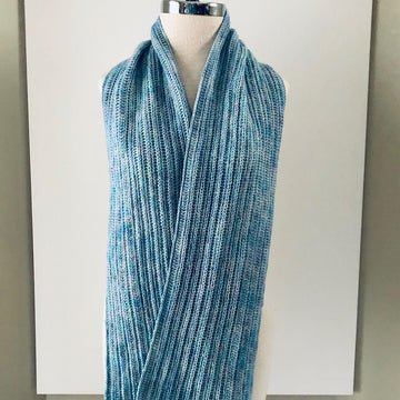 Contemporary Ribbed Scarf