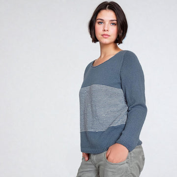 Stella sweater with set-in sleeves