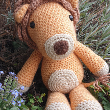 Savanna Savannah Animal Set Elephant Giraffe Hippo Hippopotamus Lion Zebra crochet amigurumi