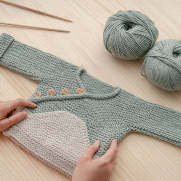 6-12 months - COMFY Knitted Jacket