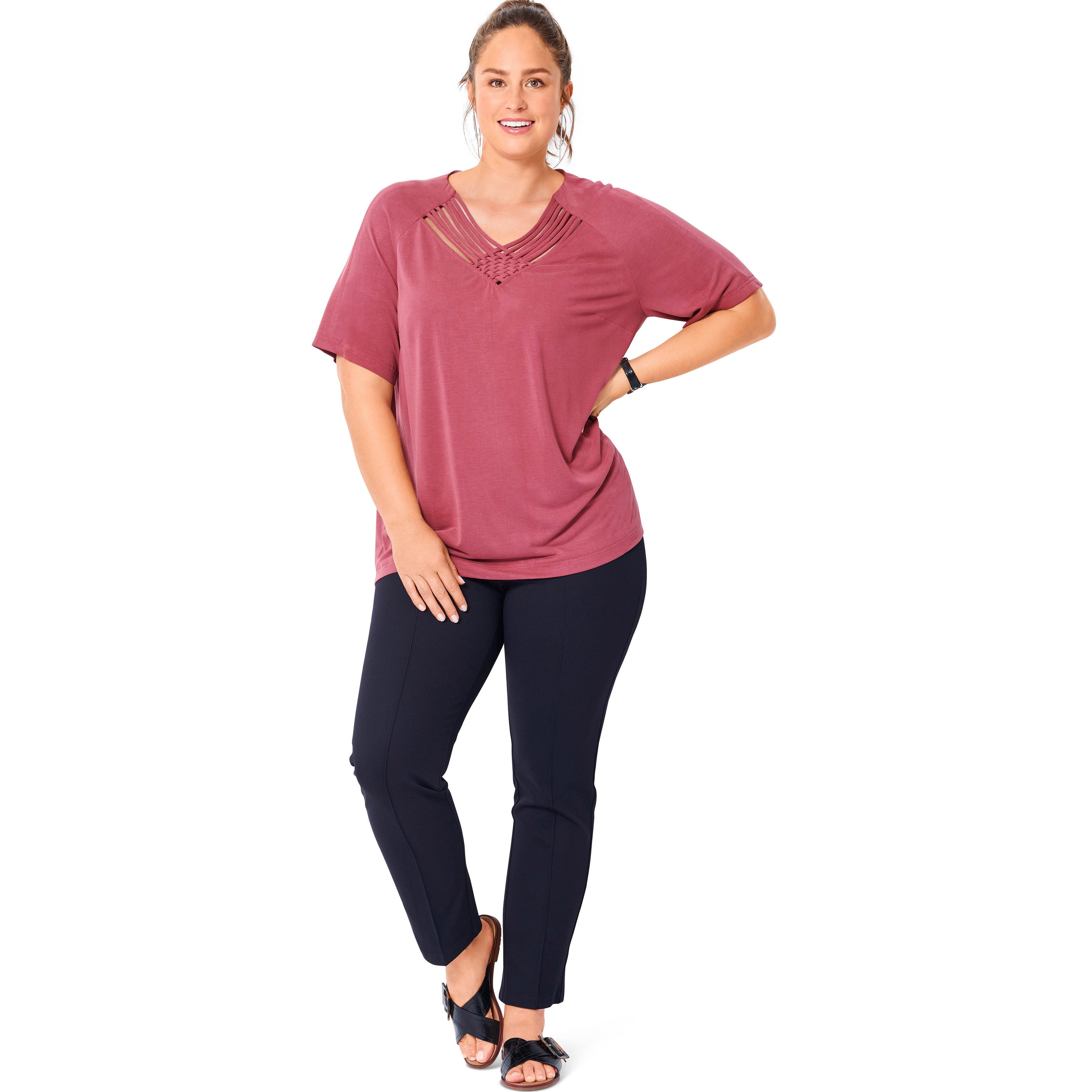 Burda Style Plus Dress / Top B6018 - Paper Pattern, Size 44 - 54