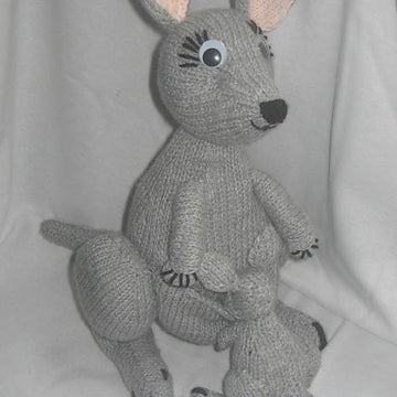 Toy Kangaroo & Joey