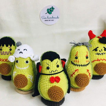 Zoombie Avo- crochetpattern- PDF file- English