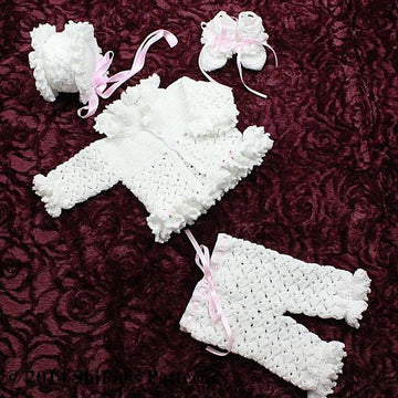 10-Sherbet Suit Baby Crochet Pattern #10