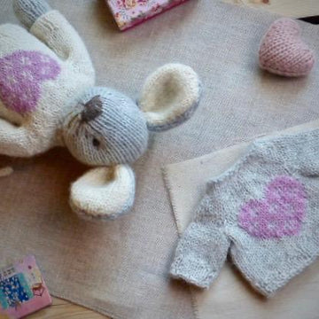Pink Set of doll clothes