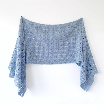 Clearwater Sideways Shawl