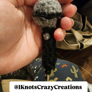 Tiny microphone clip or keychain