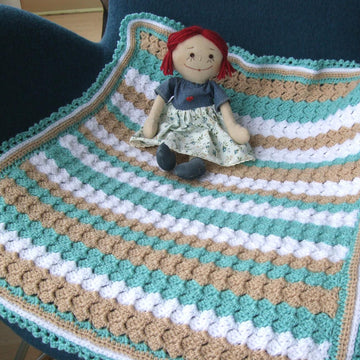 Baby Blanket Tumbling Blocks