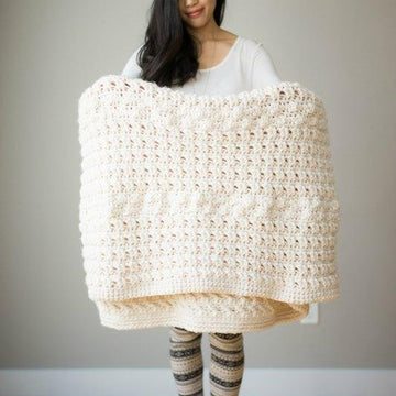 Cross Bobble Blanket