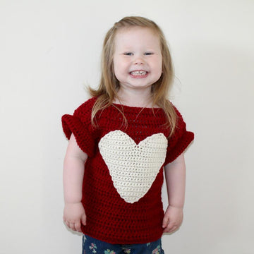 PDF08 Crochet Heart Sweater