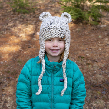 Bear Ears Trapper Hat Toque Baby Children Women Dog Animal