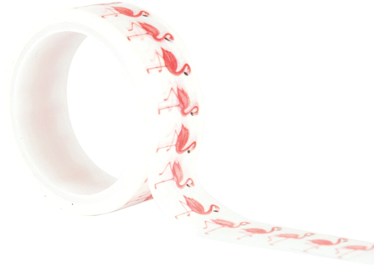 Echo Park Paper Echo Park Best Summer Ever Decorative Tape 15' - Flamingo Fun