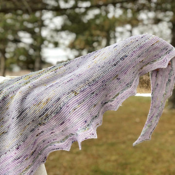 Frozen Wildflower Shawl