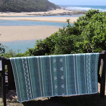 Kalimera Mosaic Crochet Blanket