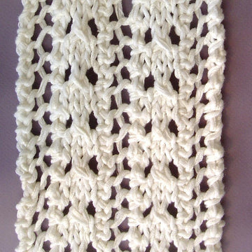 Spring Lace Infinity Scarf