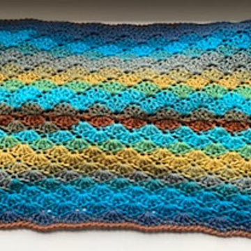 Peacock Mobius Scarf