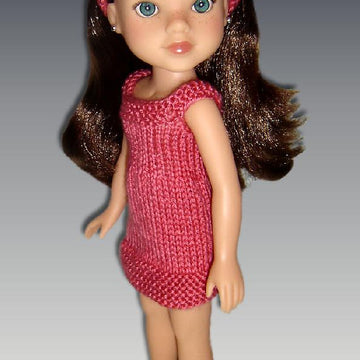 Sun Dress, Fits Hearts for Hearts dolls, 14 inch.