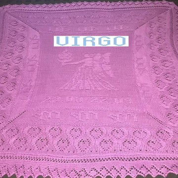 Nr. 7 Zodiac Virgo Baby blanket