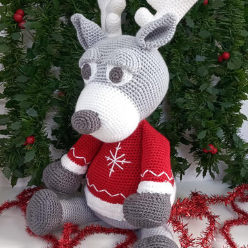 Crochet Reindeer Pattern Blitzen