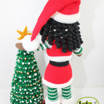 Crochet Doll Pattern, Amigurumi doll pattern, Small doll, 15"/38cm, Holly
