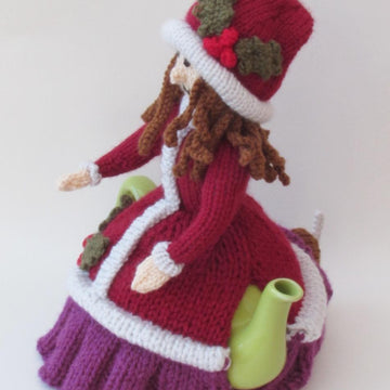 Victorian Ice Skater Tea Cosy