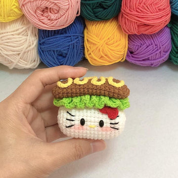 Hello Kitty Free Crochet Pattern,Hotdog Crochet Pattern