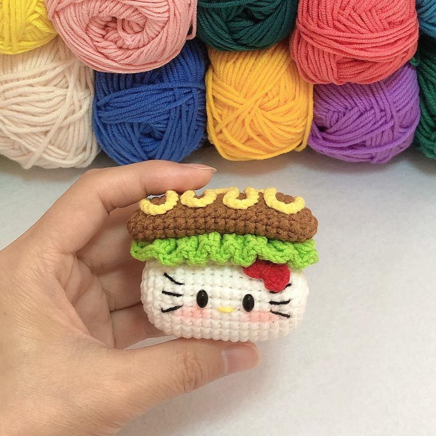 Hello Kitty Free Crochet Pattern,Hotdog Crochet Pattern