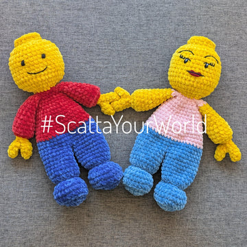 Brick Minifigure Toy Snuggle