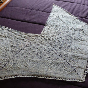 Into the Forest Square Shawl