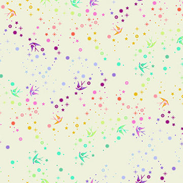 Tula Pink True Colors Fairy Dust - Cotton Candy