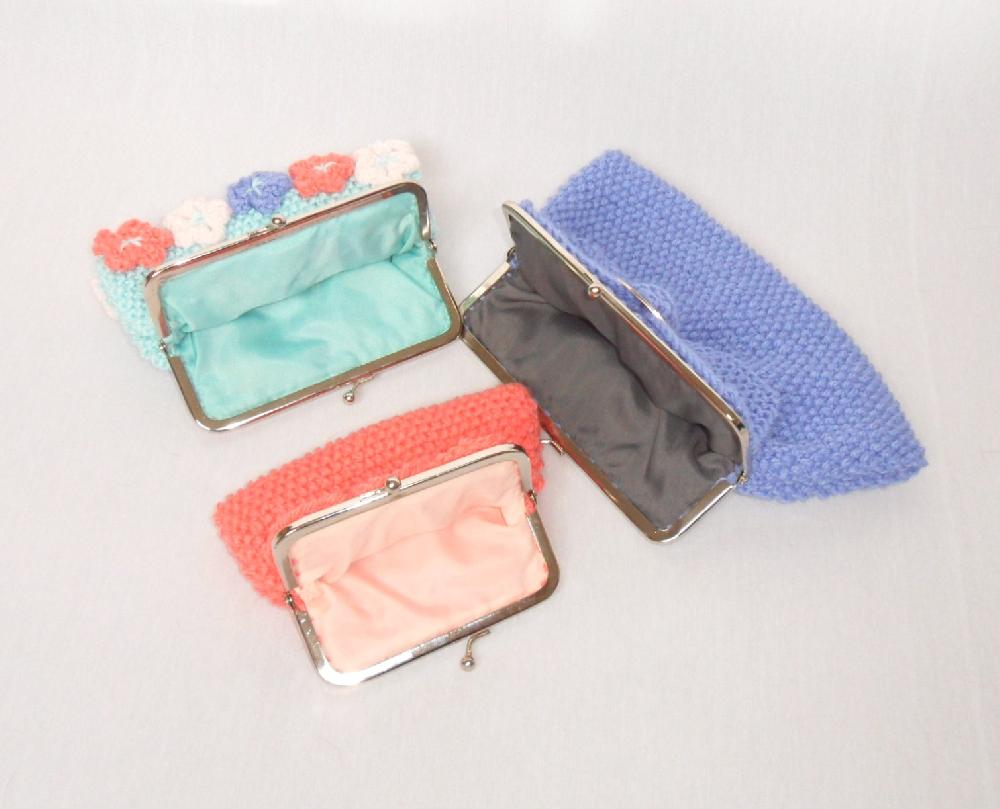 Seed Metal Frame Purse Clutch Bag