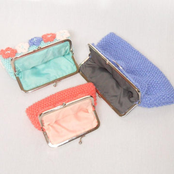 Seed Metal Frame Purse Clutch Bag