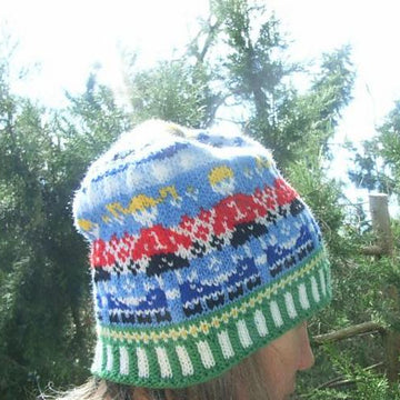 Roller skater boy and/or girl beanie