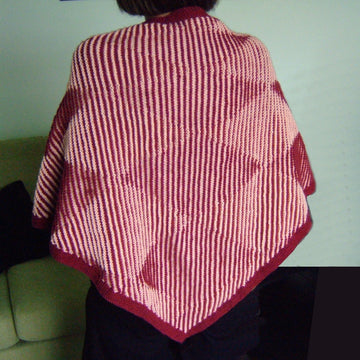Harlequin Illusion Shawl