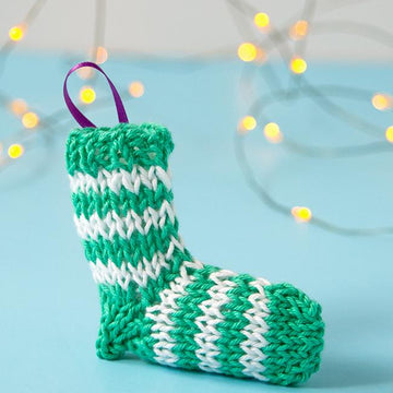 Knit Stocking Ornament