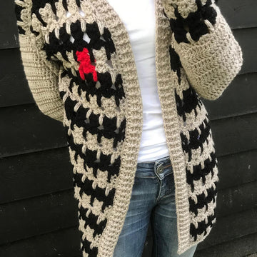CAT CARDIGAN and CAT BAG