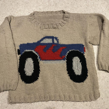 Monster Truck Children's Jumper