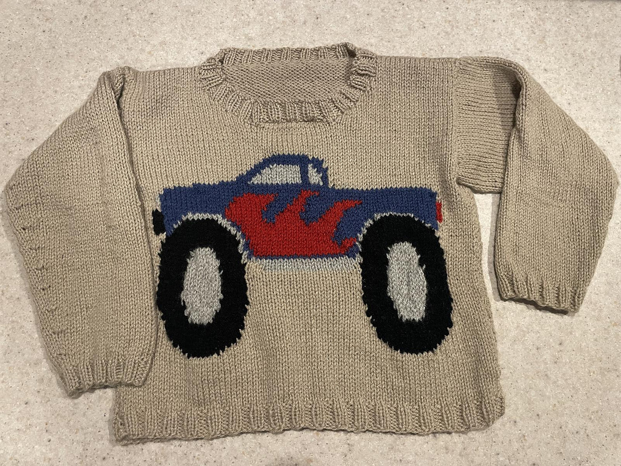 Monster Truck Children's Jumper
