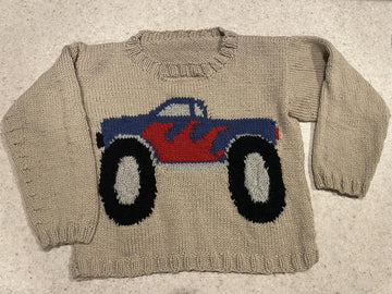 Monster Truck Children's Jumper