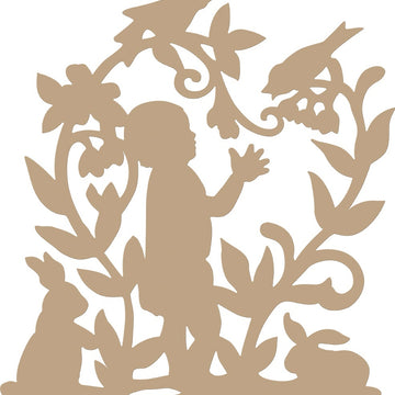Spellbinders Glimmer Hot Foil Plate - Baby's Garden