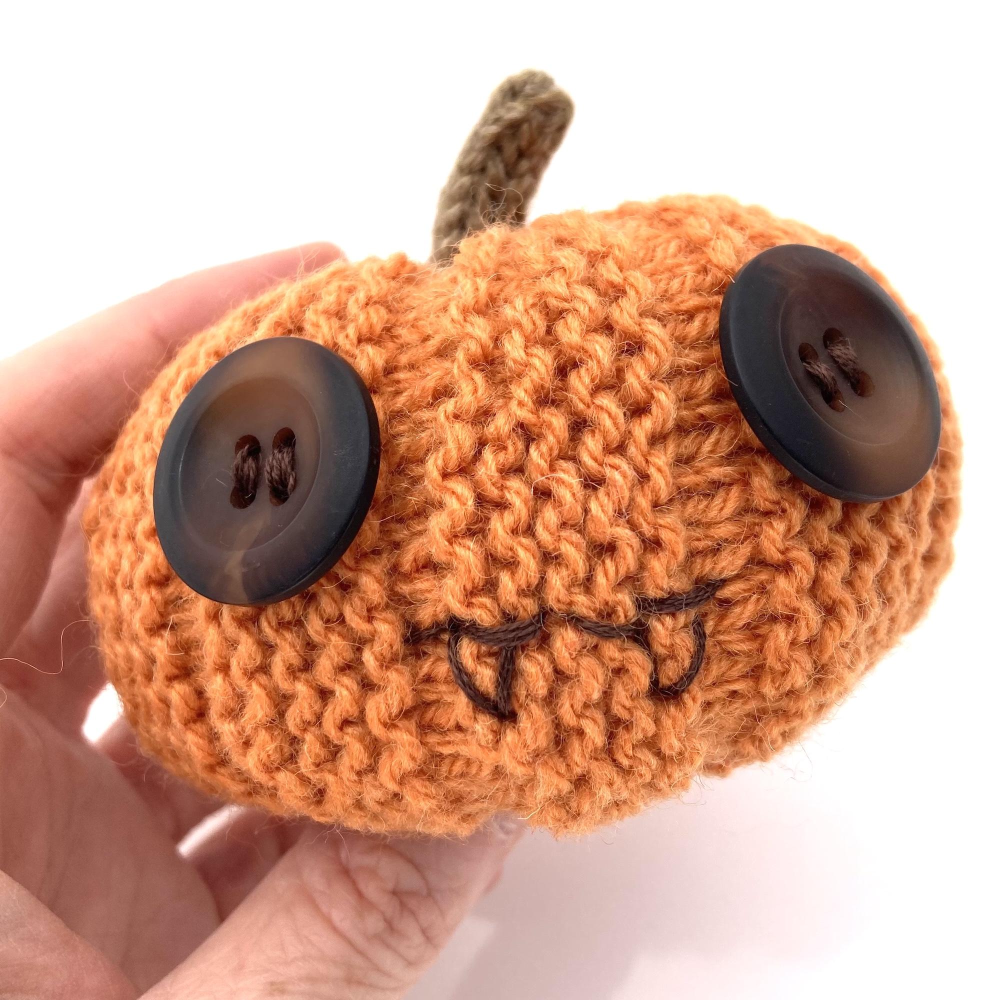 Short Row Pumpkins