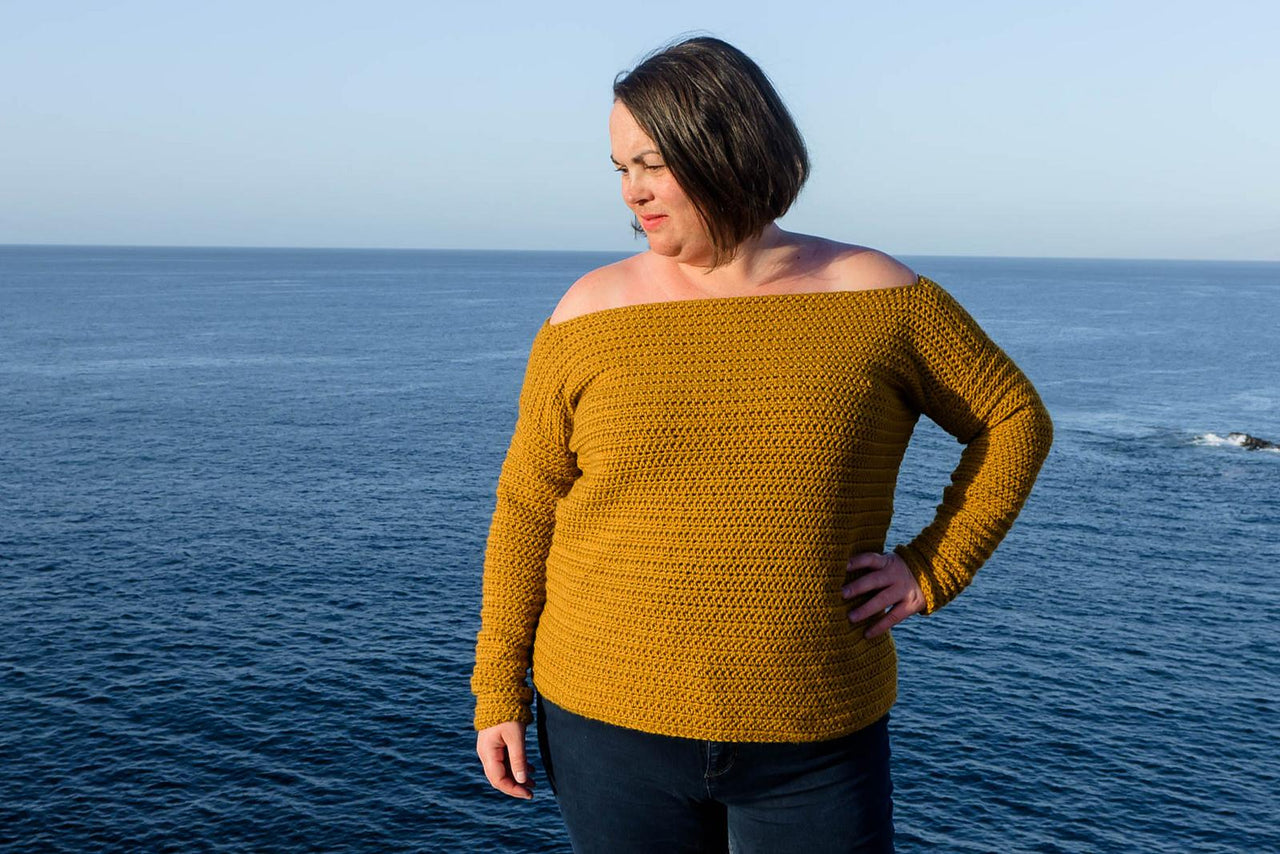 Off-The-Shoulder Sweater