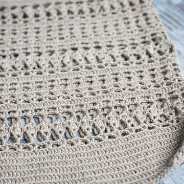 Diamond weave bag