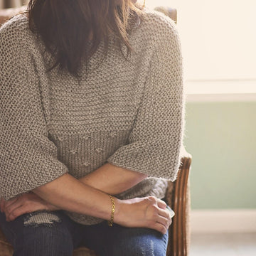 Knotted Pullover Sweater