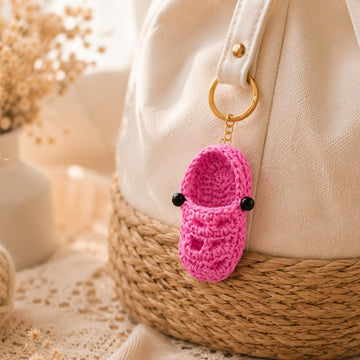 Crochet Crocs Keychain Pattern | Mini Shoe Keychain PDF Crochet Pattern